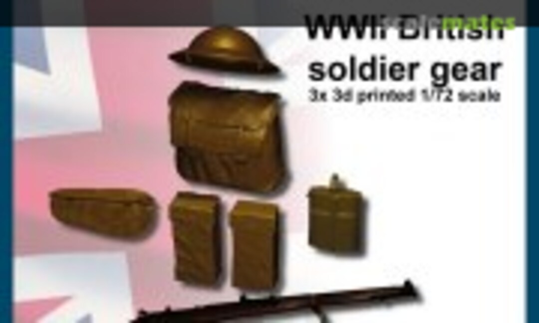 1:72 British soldier gear WWII (FC Model Trend 72618) 72618