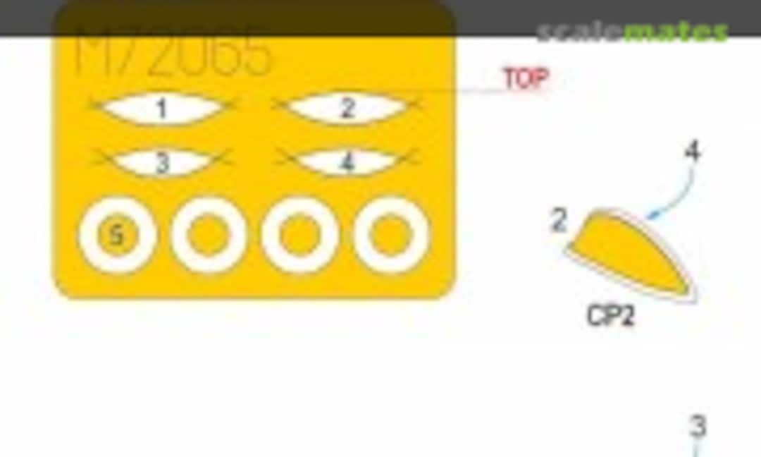 1:72 DH.94 Moth Minor (Special Mask M72065) M72065