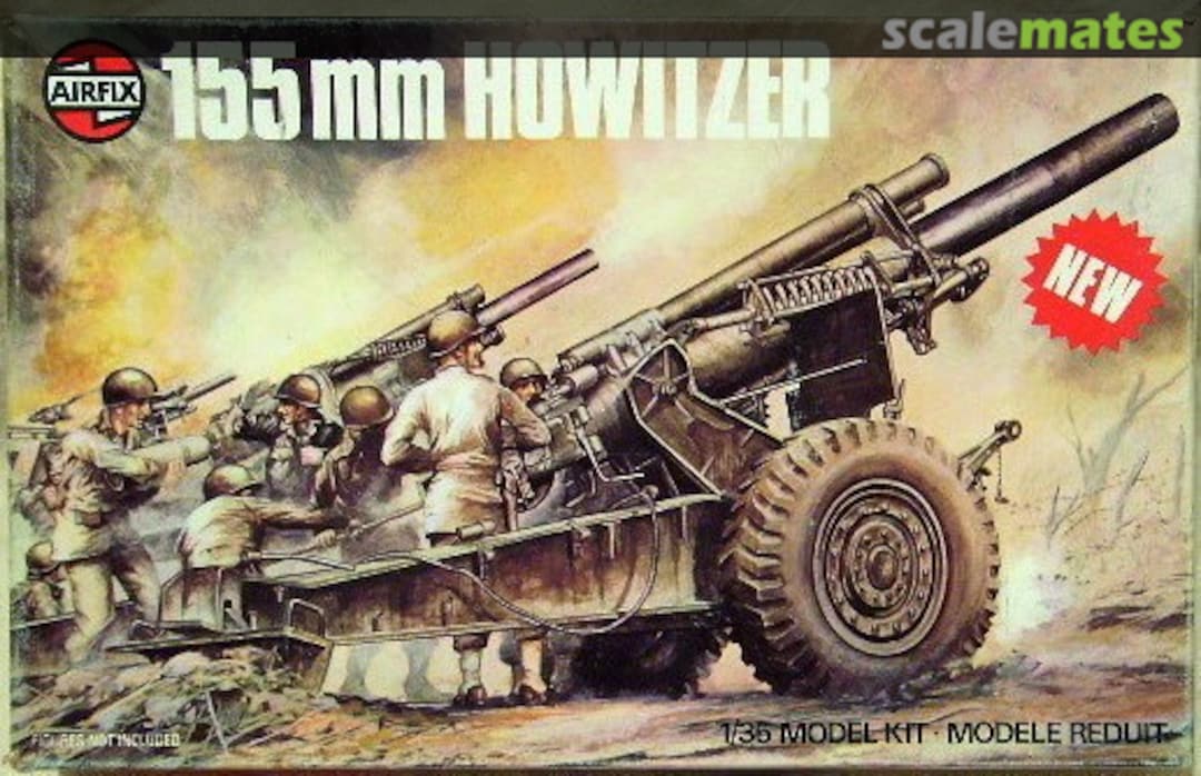 Boxart 155 mm Howitzer 07362-6 Airfix Boxart 155 mm Howitzer 07362-6 Airfix