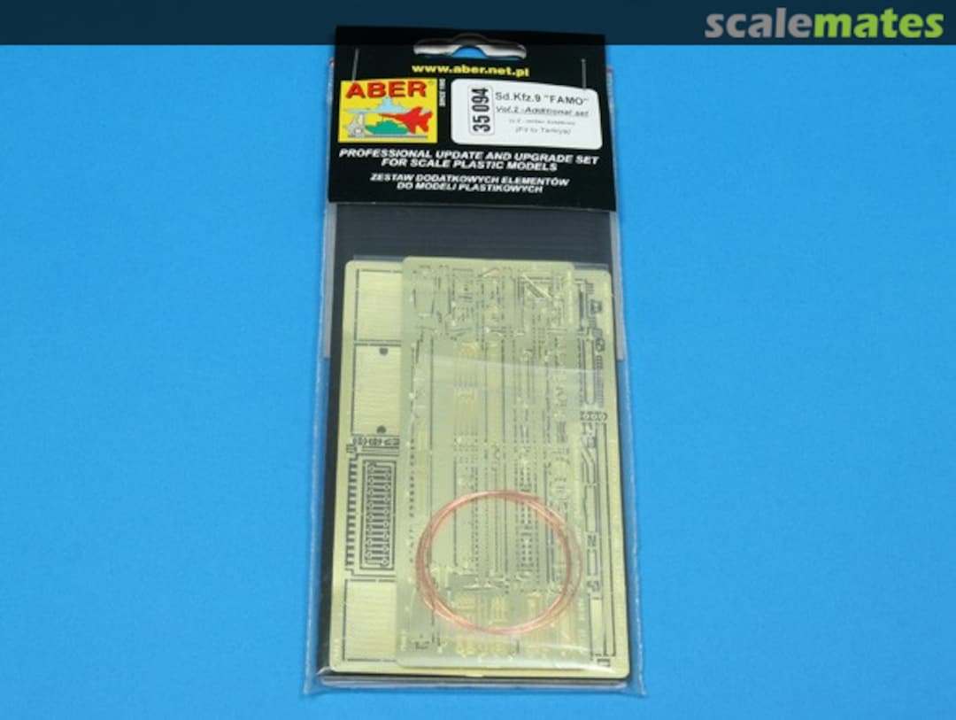 Boxart “FAMO” Sd.Kfz. 9 Vol. 2 - Additional Set 35094 Aber Boxart “FAMO” Sd.Kfz. 9 Vol. 2 - Additional Set 35094 Aber