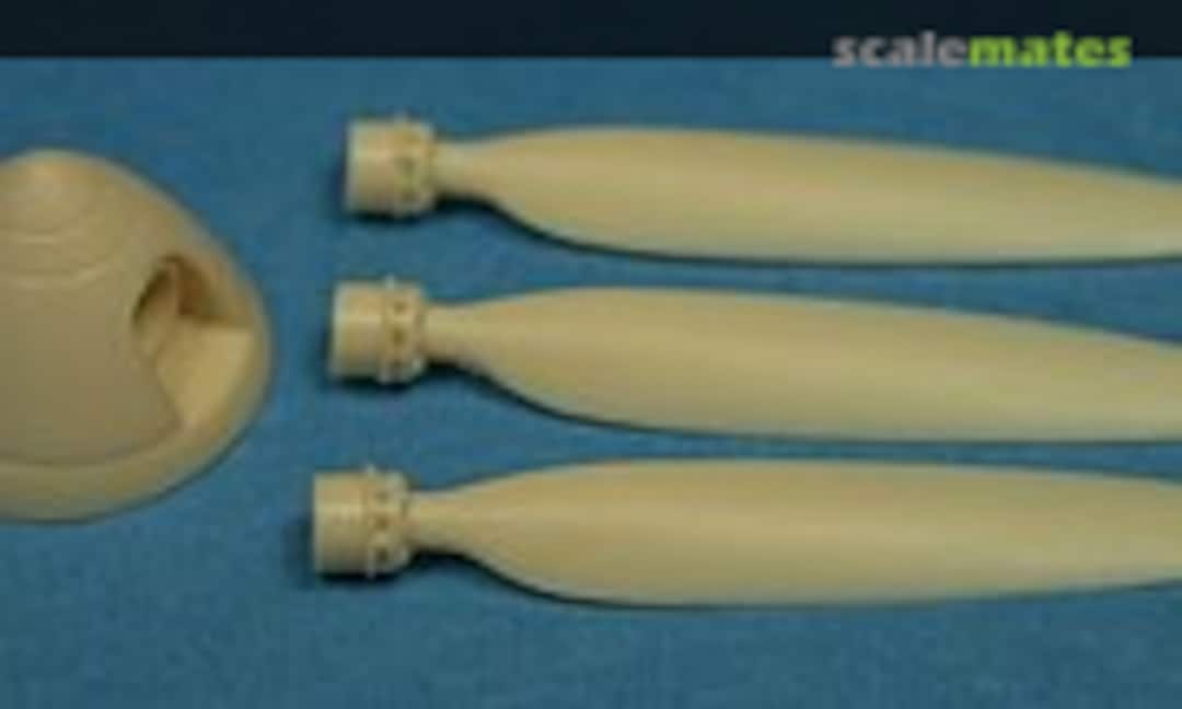 1:48 Messerschmitt Bf 109E Propeller with Pointed Spinner (Ultracast 48130) 48130