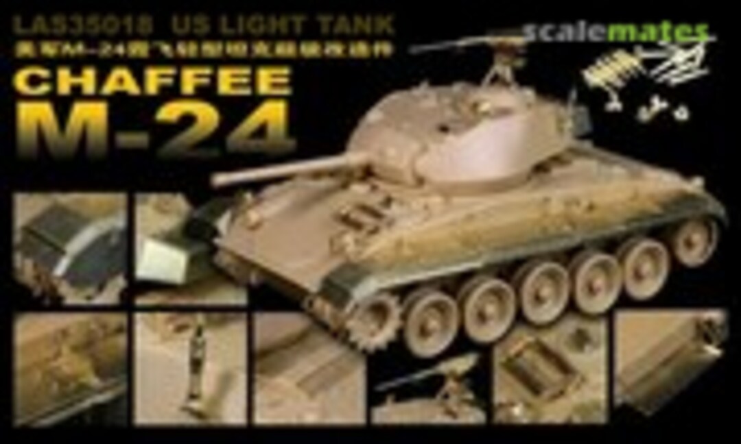 1:35 M-24 Chaffee Super Detail Conversion Set -Bronco- (Lion Roar LAS35018) LAS35018