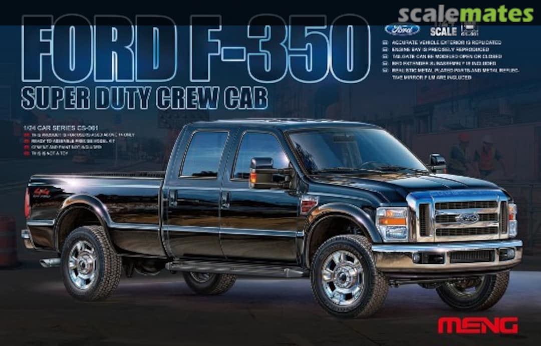 Boxart Ford F-350 CS-001 Meng Model Boxart Ford F-350 CS-001 Meng Model