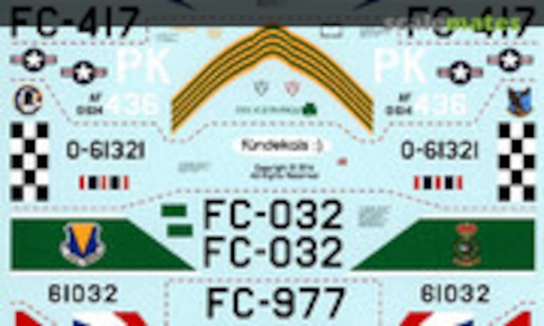 1:48 Convair F-102 Delta Dagger Part 2 (fündekals FD4800) FD4800