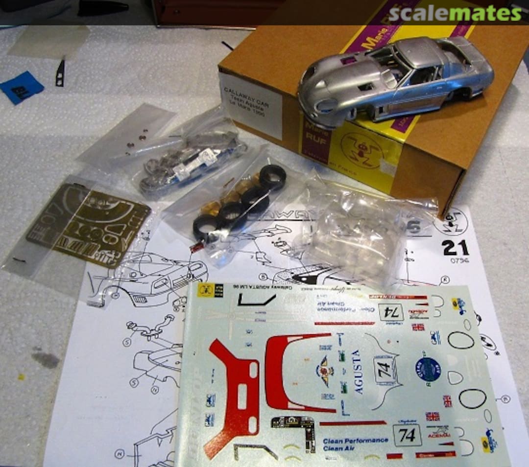 Boxart Callaway Car Team Agusta 21 Andre Marie Ruf Boxart Callaway Car Team Agusta 21 Andre Marie Ruf