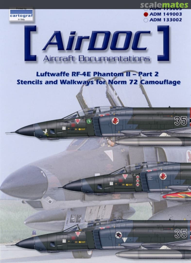 Boxart Luftwaffe RF-4E Phantom II - Part 2 ADM 149003 AirDOC