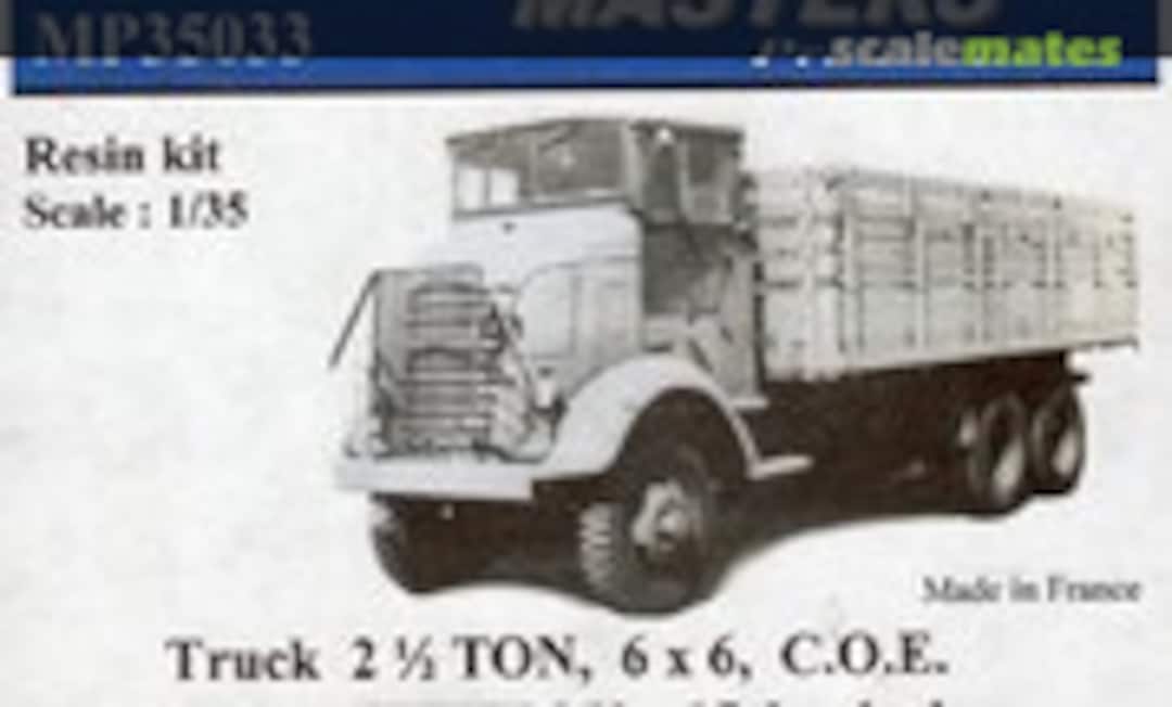 1:35 Truck 2.5 Ton, 6x6, C.O.E. Model AFKWX 353 17 feet body (Masters Productions MP35033)