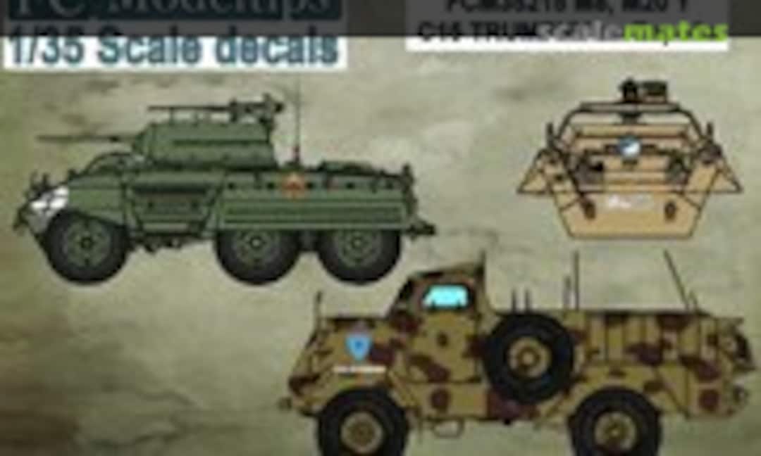 1:35 M8, M20 & C15 Trumphy in Spain (FC Modeltips 35215) 35215