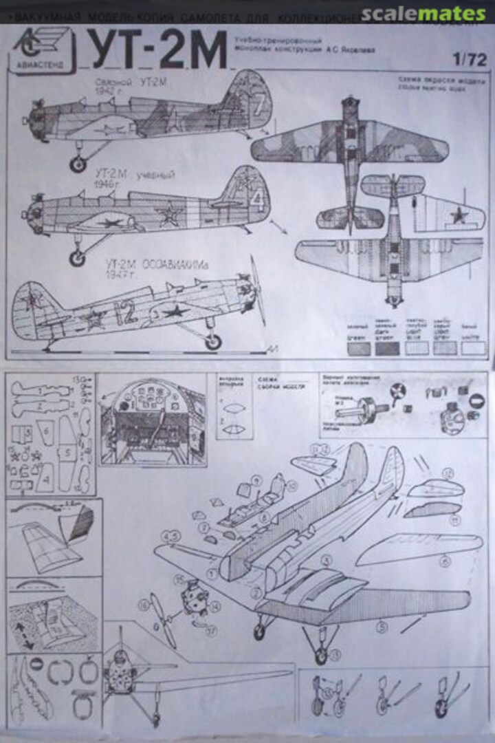 Boxart UT-2M (УТ-2M) Aviastend Boxart UT-2M (УТ-2M) Aviastend