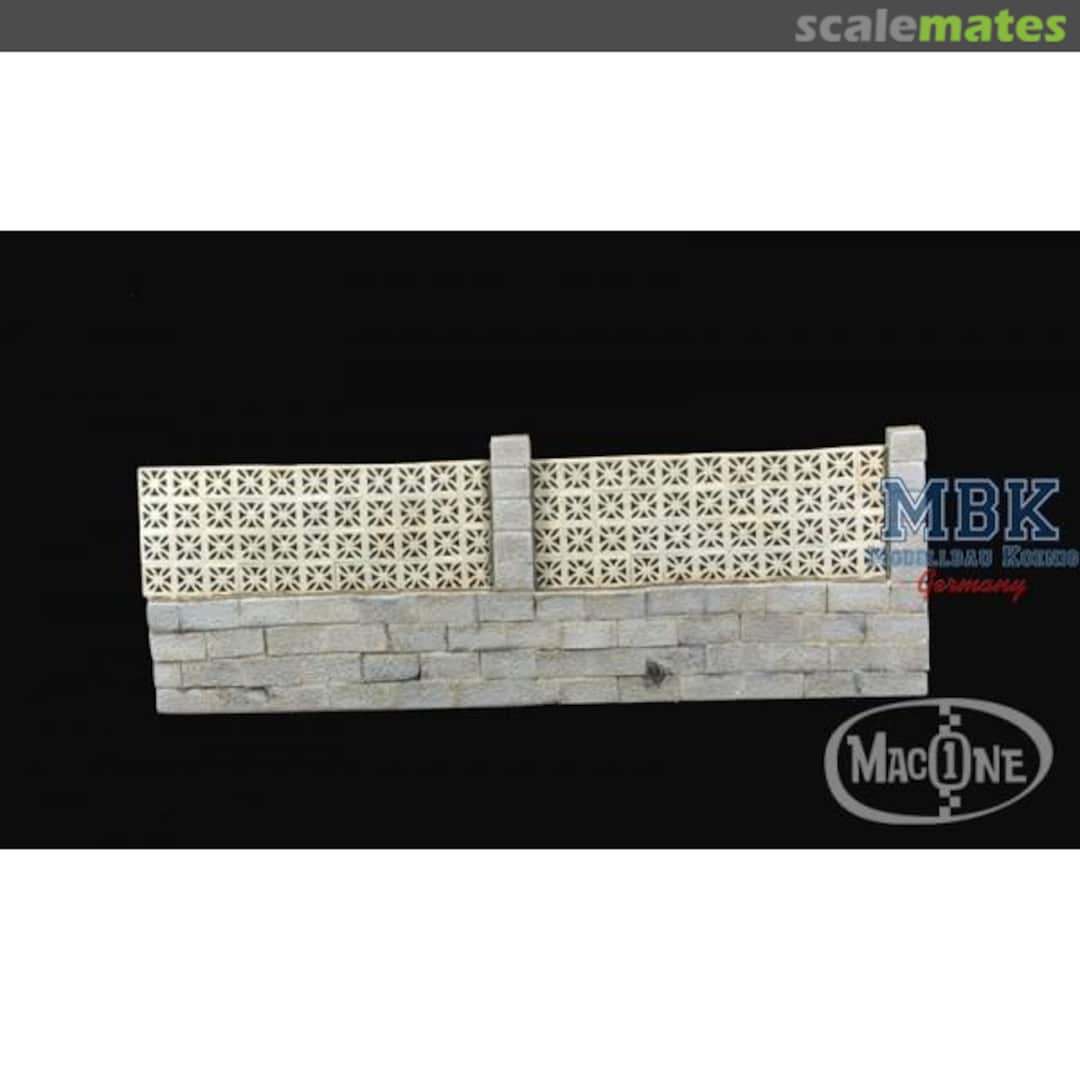 Boxart Wall with cinder blocks type B MAC35139 MacOne Models Boxart Wall with cinder blocks type B MAC35139 MacOne Models