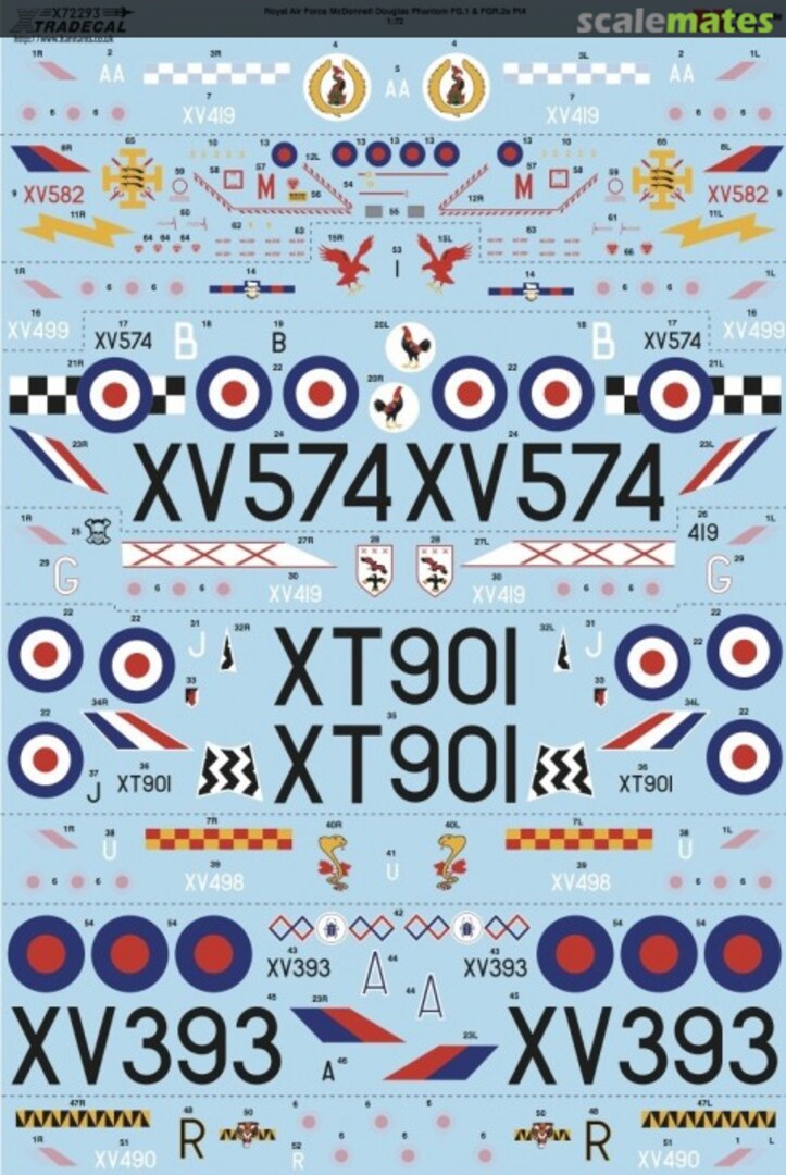 Boxart McDonnell-Douglas FG.1/FGR.2 Phantom X72293 Xtradecal