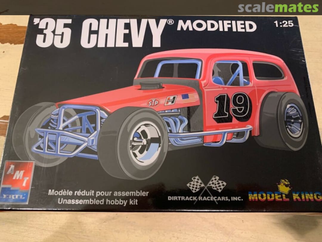 Boxart '35 Chevy Modified 21373P AMT Boxart '35 Chevy Modified 21373P AMT