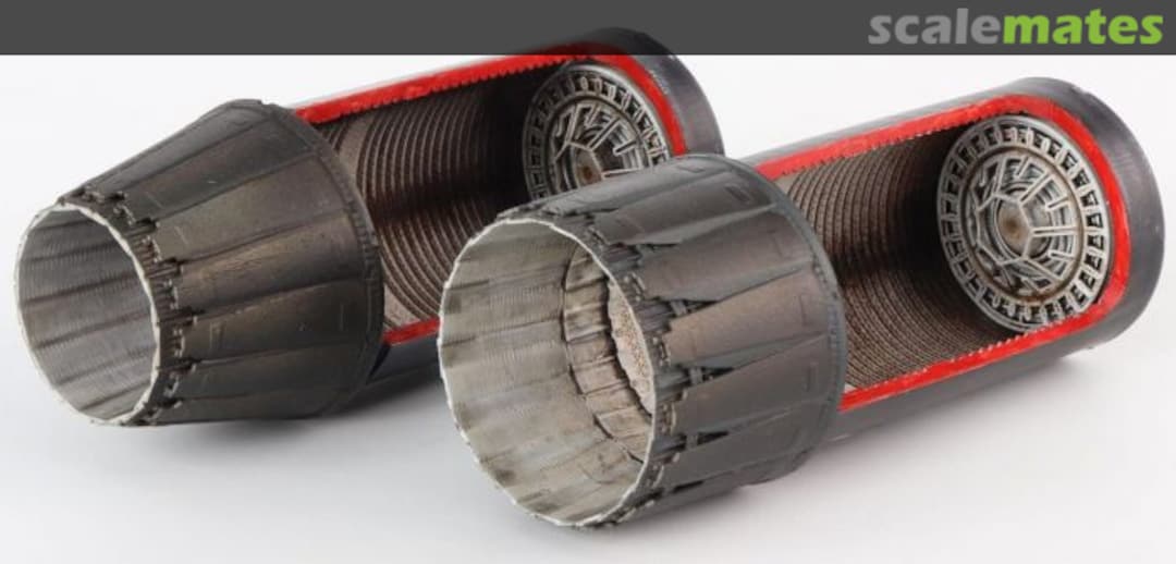 Boxart F-16A/B, F-16C/D Block 25/32/42 P&W exhaust nozzle & after burner set (open+closed) MA-48044 KA Models Boxart F-16A/B, F-16C/D Block 25/32/42 P&W exhaust nozzle & after burner set (open+closed) MA-48044 KA Models