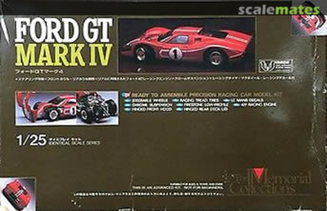 Boxart Ford GT Mk.IV 1967 MC-08 Union Model Boxart Ford GT Mk.IV 1967 MC-08 Union Model