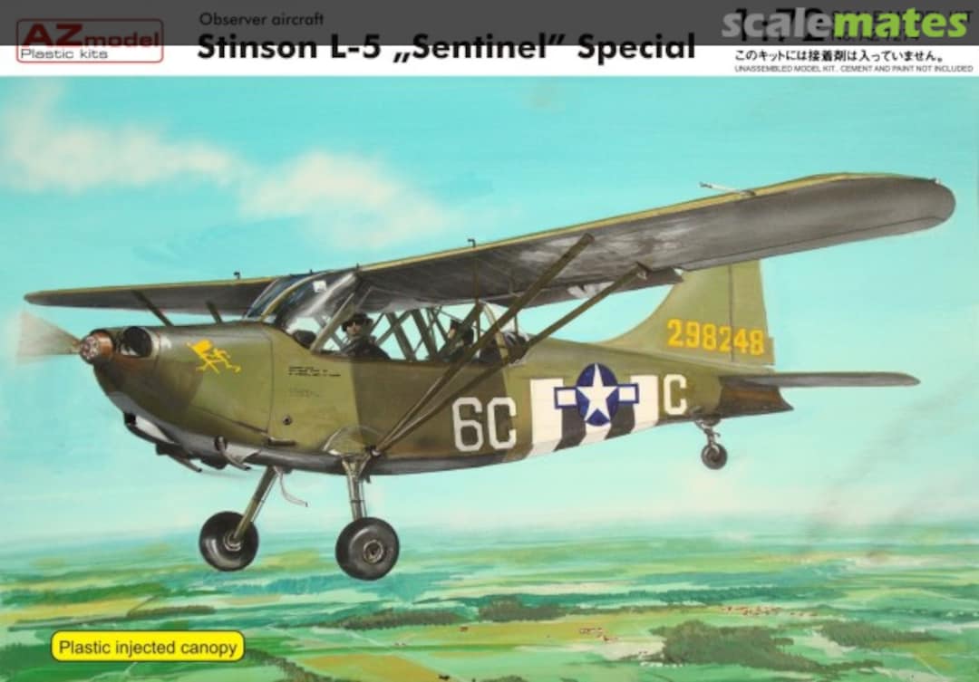 Boxart Stinson L-5 "Sentinel" Special AZ7274 AZmodel Boxart Stinson L-5 "Sentinel" Special AZ7274 AZmodel