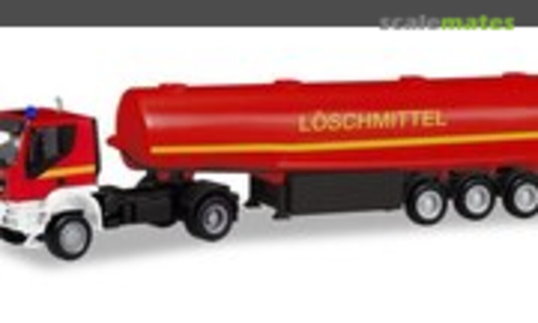 1:87 Iveco Trakkker 4x4 Tank-Sattelzug &quot;Feuerwehr / Löschmittel&quot; (Herpa 311328)