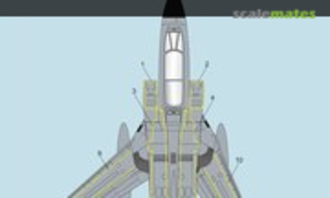 1:48 Walkways for Panavia Tornado (HaHen 48062) 48062
