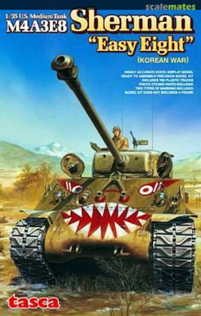 Boxart M4A3E8 Sherman "Easy Eight" 35-023 Tasca Boxart M4A3E8 Sherman "Easy Eight" 35-023 Tasca