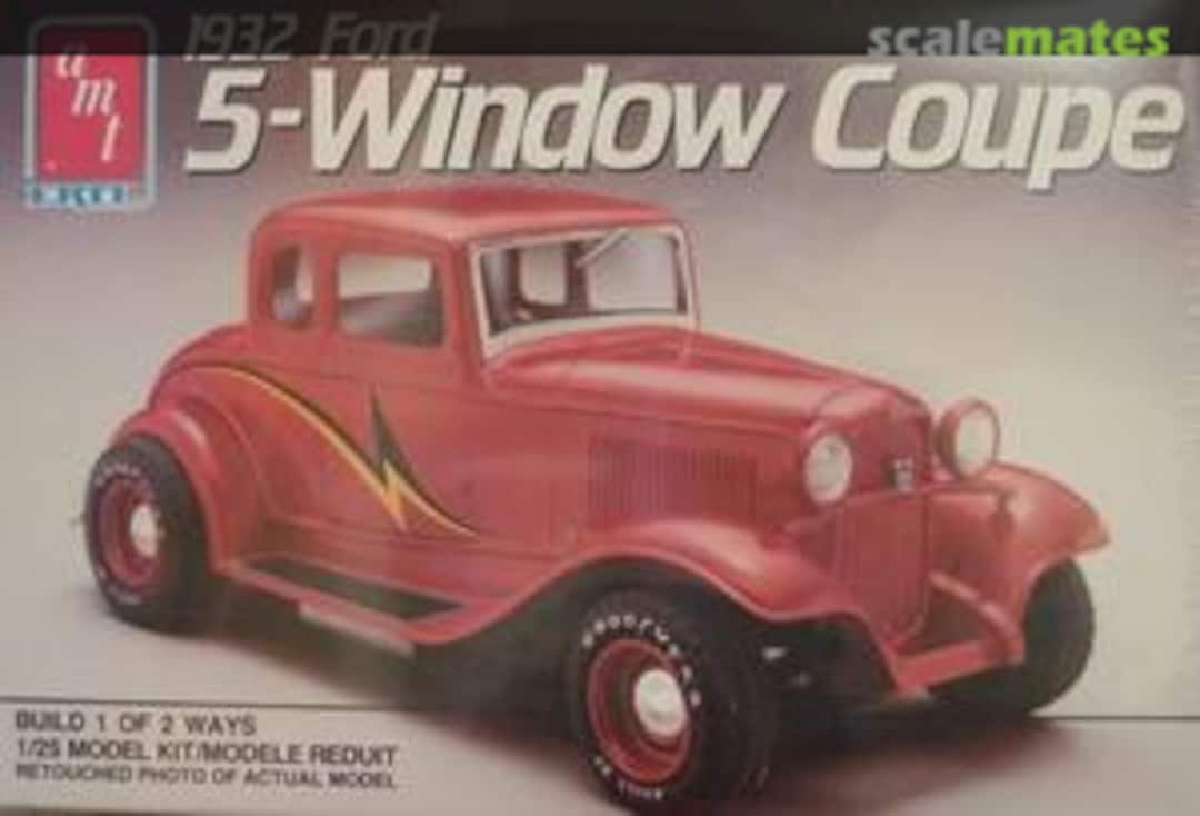 Boxart 1932 Ford 5-Window Coupe 6578 AMT/ERTL Boxart 1932 Ford 5-Window Coupe 6578 AMT/ERTL
