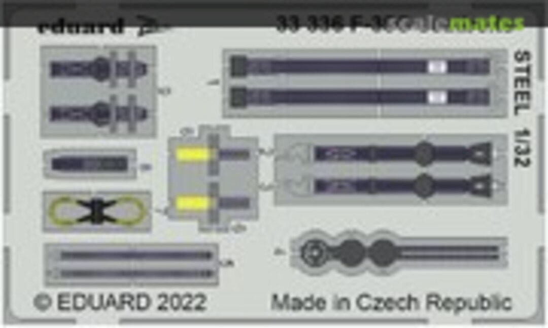 1:32 F-35C seatbelts (Eduard 33336) 33336
