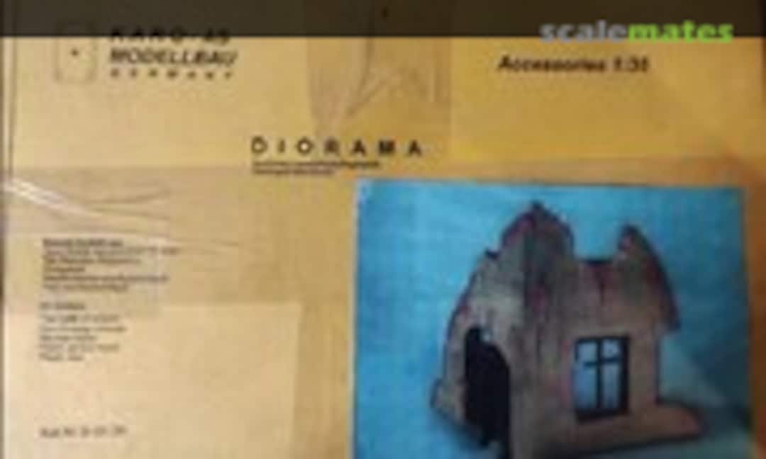 1:35 Destroyed farm house (Karo As D-01.35) D-01.35