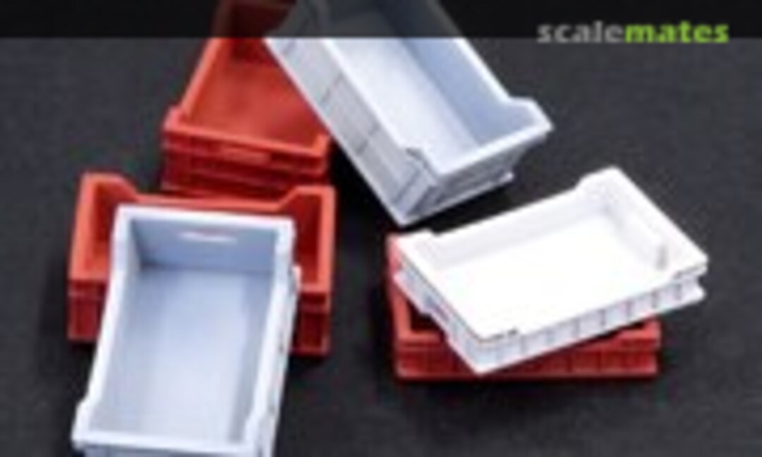 1:35 Plastic crates (PlusModel DP3002) DP3002