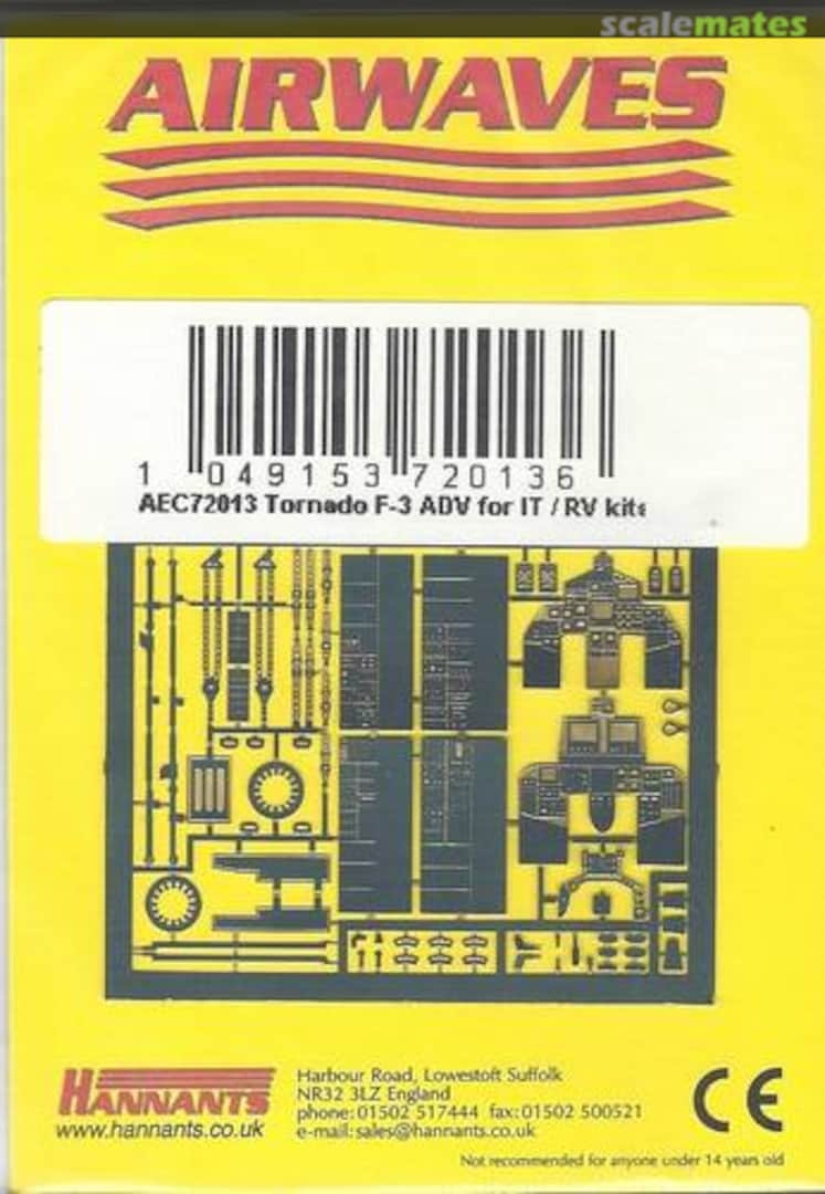 Boxart Panavia Tornado F.3 AEC72013 Airwaves Boxart Panavia Tornado F.3 AEC72013 Airwaves