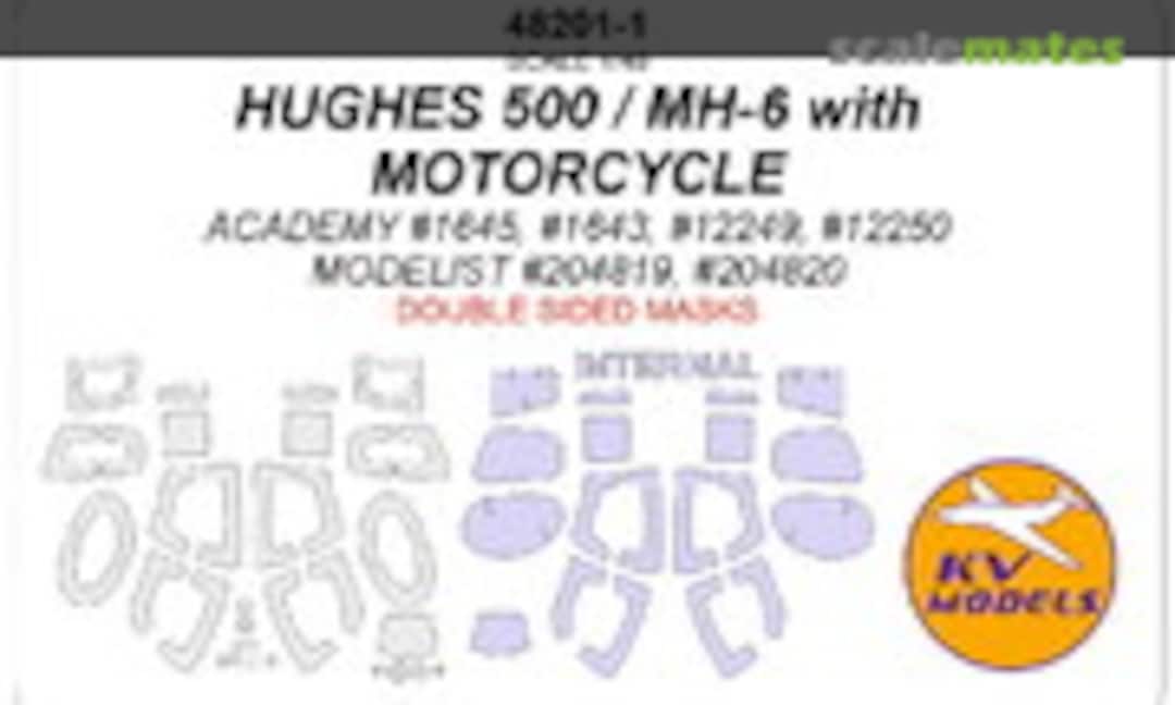 1:48 Hughes 500 / MH-6 (Double sided) (KV Models 48201-1) 48201-1