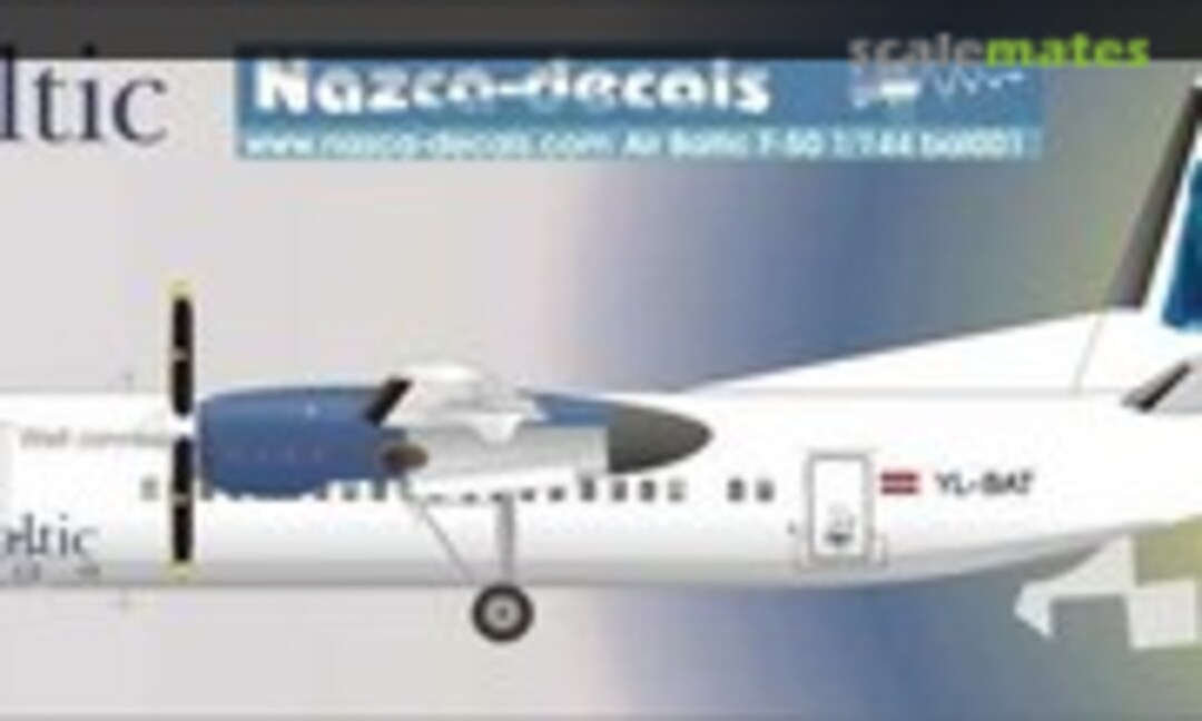 1:144 Air baltic F-50 (Nazca decals bal001b) bal001b