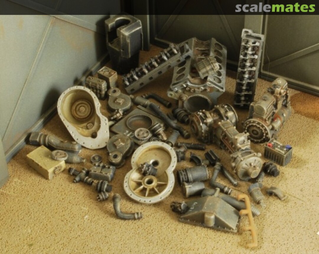 Boxart Panzerwerk Scrap Corner 2661 Verlinden Productions Boxart Panzerwerk Scrap Corner 2661 Verlinden Productions