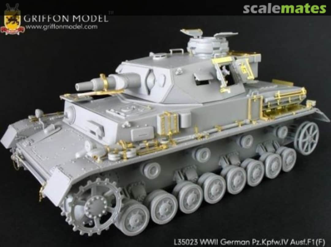 Boxart Pz.Kpfw. IV Ausf. F1(F) L35023 Griffon Model Boxart Pz.Kpfw. IV Ausf. F1(F) L35023 Griffon Model