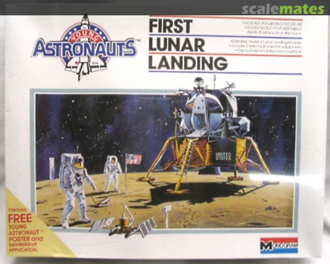 Boxart First Lunar Landing 5901 Monogram Boxart First Lunar Landing 5901 Monogram