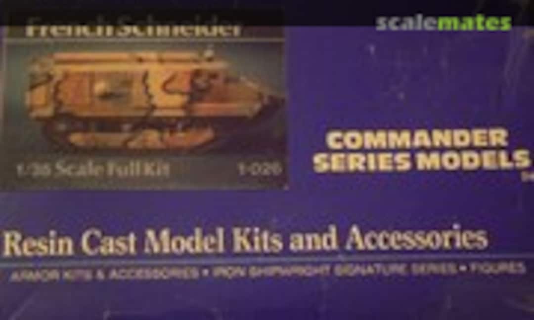 1:35 French Schneider (Commander Series Models 1-026)