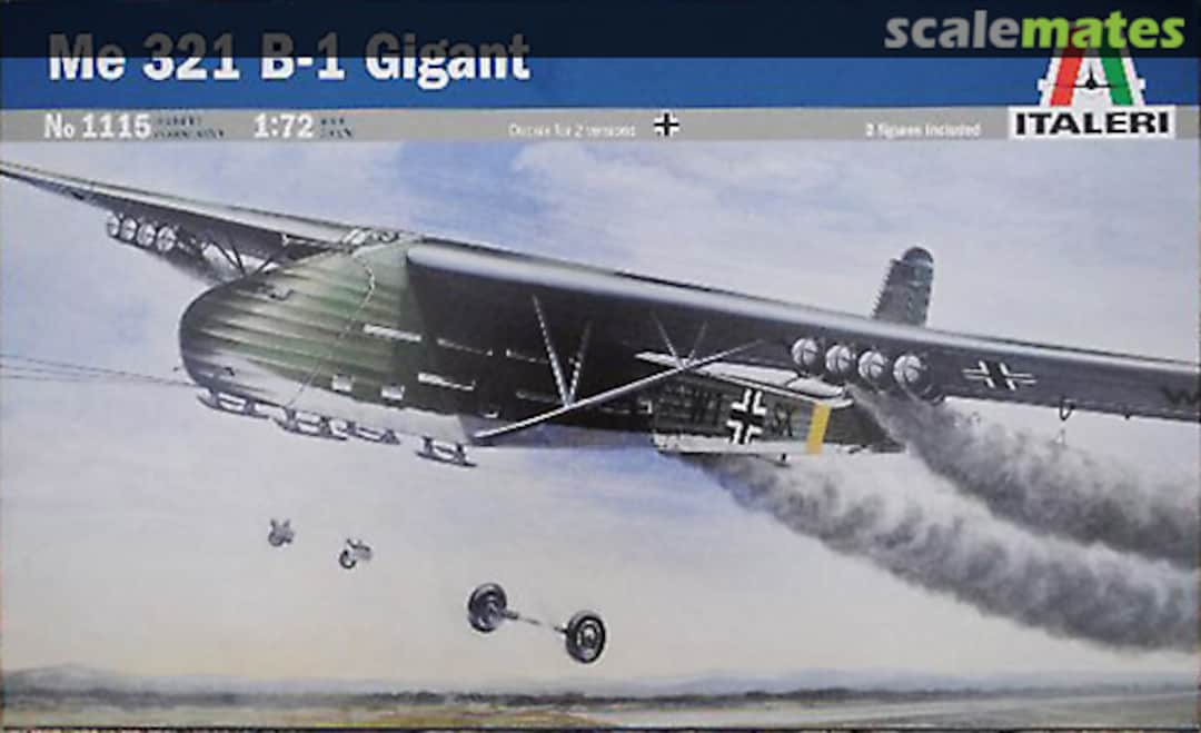 Boxart Me 321 B-1 Gigant 1115 Italeri
