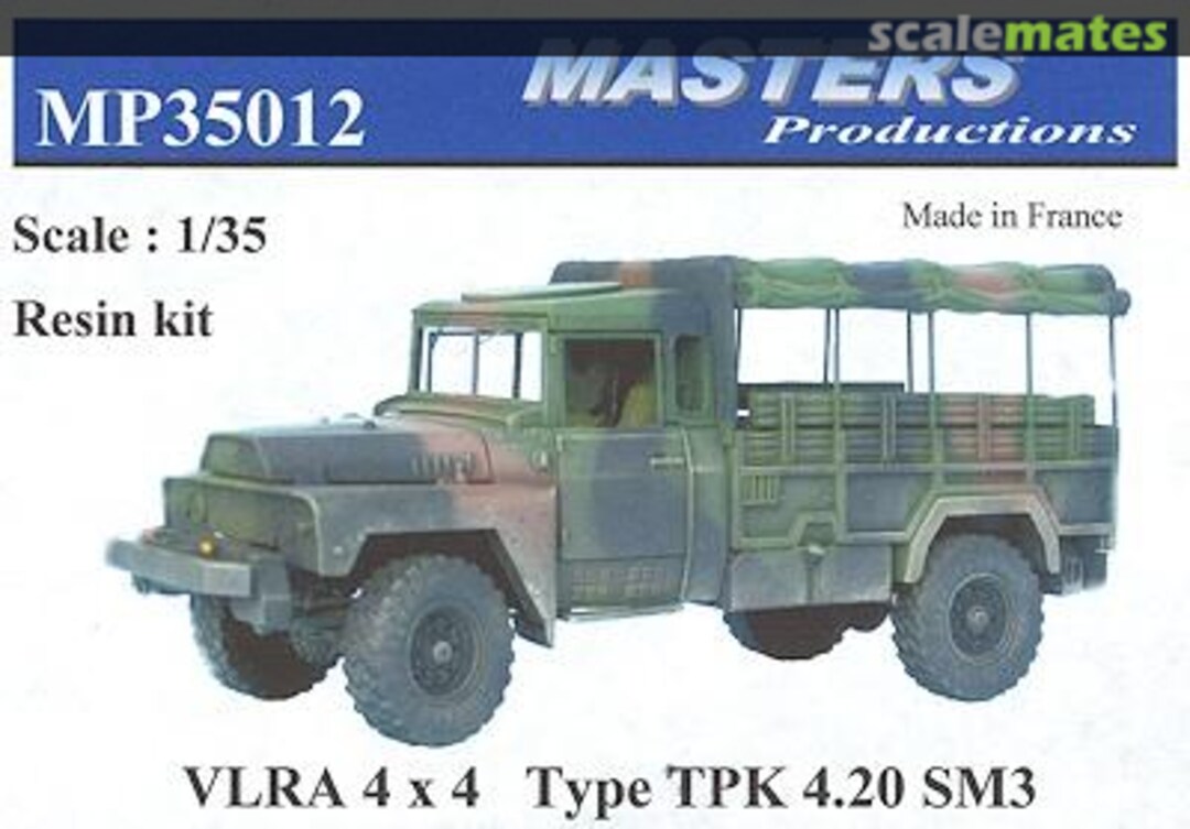 Boxart VLRA 4X4 TYPE TPK 4.20 SM3 MP35012 Masters Productions Boxart VLRA 4X4 TYPE TPK 4.20 SM3 MP35012 Masters Productions