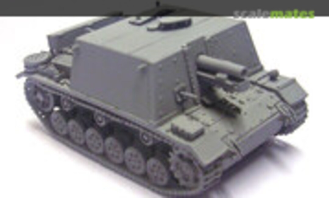 1:76 Sturminfantrie 33B (150mm SiG 33/Panzer III SPG) (Milicast BG217)