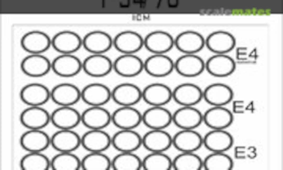 1:35 Paint mask T-34/76 (SX-Art 35010) 35010