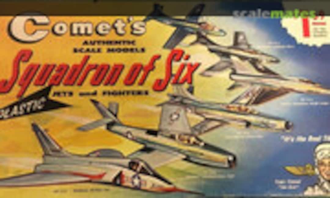 1:96 Squadron of Six (Comet PL-1 through PL-6)