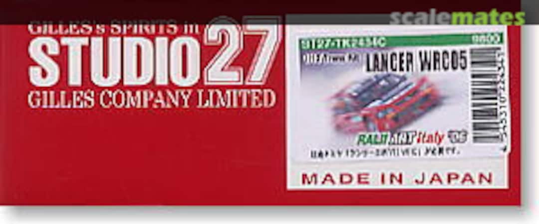 Boxart Mitsubishi Lancer WRC 2005 ST27-TK2434C Studio27 Boxart Mitsubishi Lancer WRC 2005 ST27-TK2434C Studio27