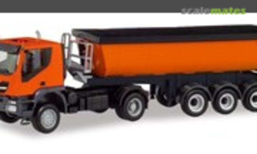 1:87 Iveco Trakker Runmulden-Sattelzug (Herpa 311373)