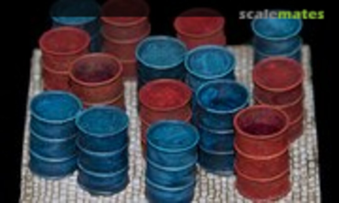 1:72 Metal barrels (White Stork Miniatures A020) A020