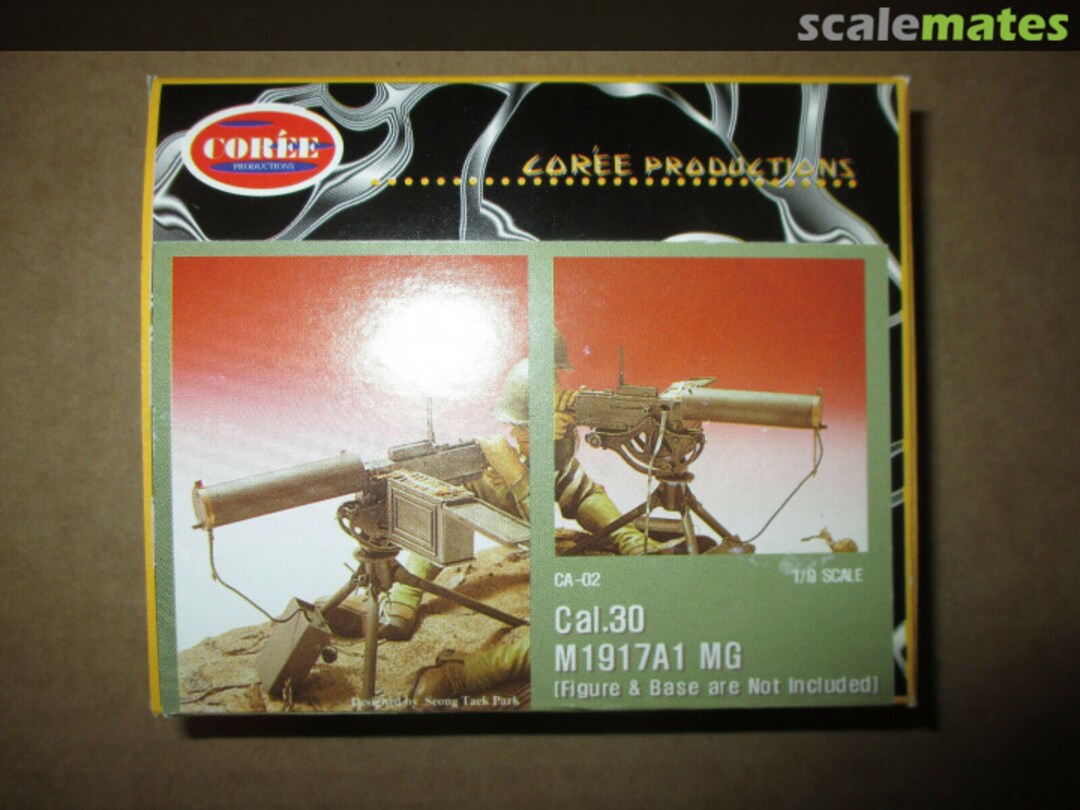 Boxart Cal.30 M1917A1 MG CA-02 Corée Productions Boxart Cal.30 M1917A1 MG CA-02 Corée Productions