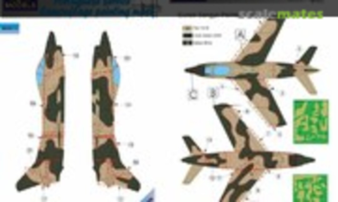 1:48 G.91R Gina Portuguese Service (LF Models M48113) M48113