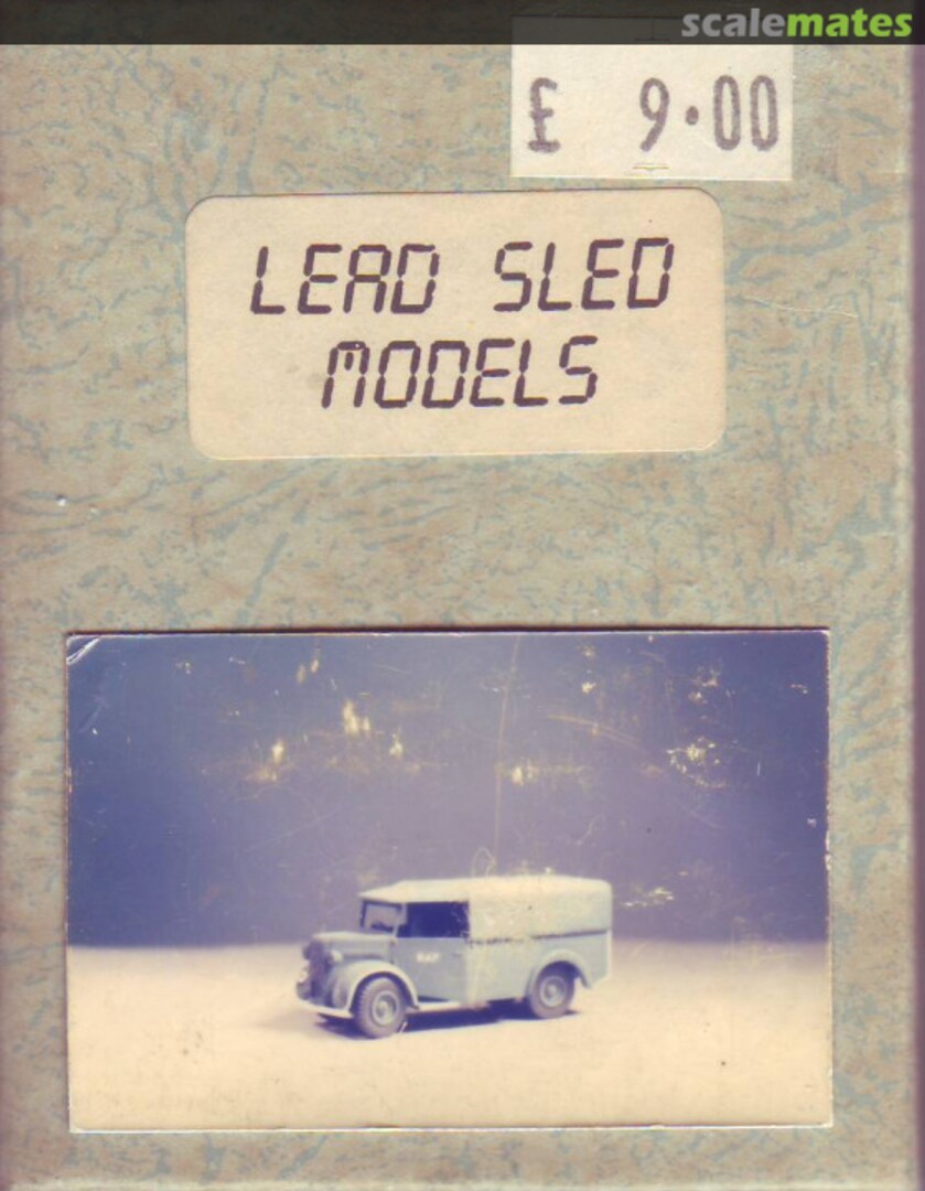 Boxart Commer Q2 15cwt RAF truck LS 76-3 Lead Sled Models