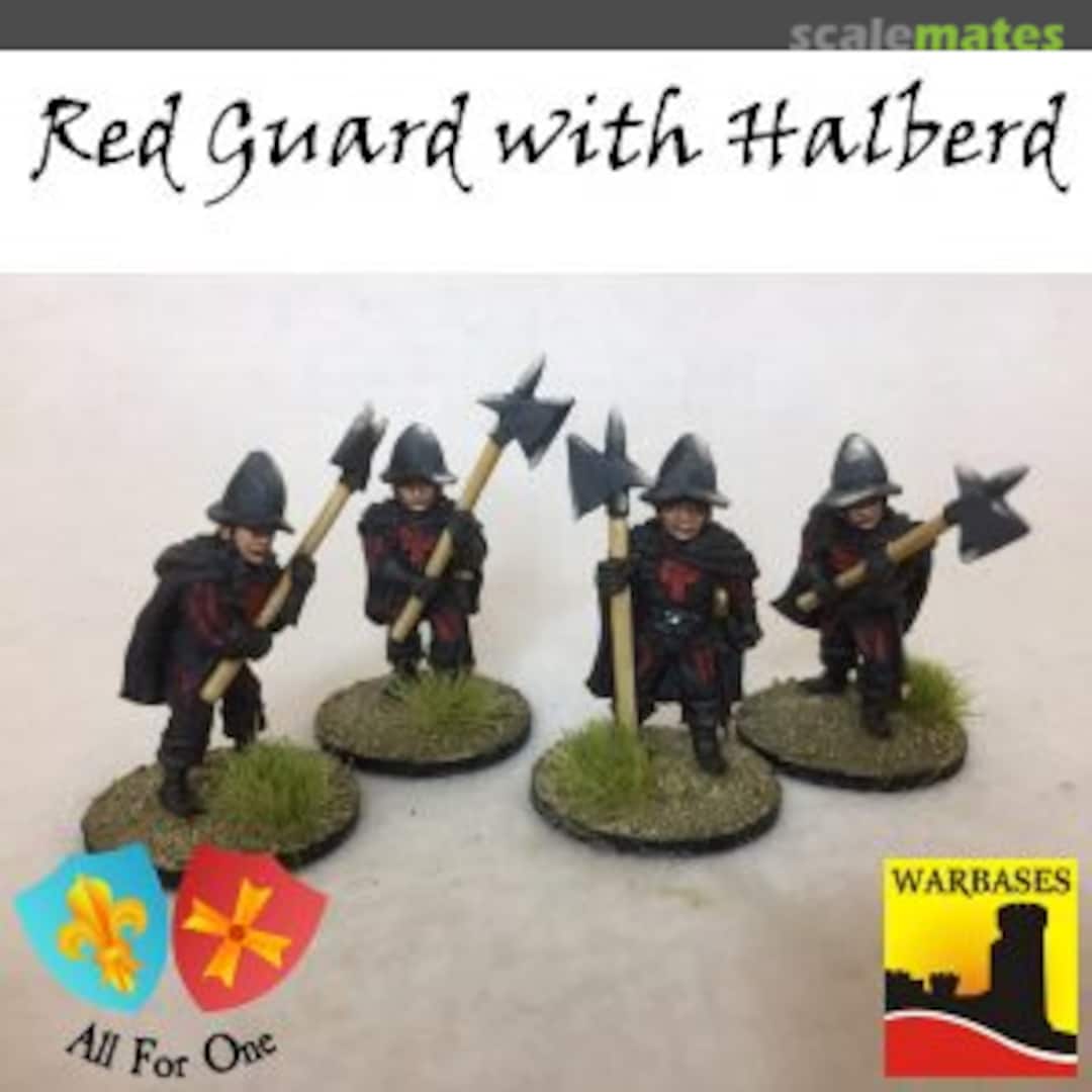 Boxart Red Guard with Halberds RED GUARD 3 Warbases Boxart Red Guard with Halberds RED GUARD 3 Warbases
