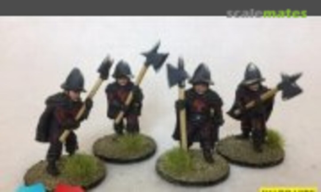 28mm Red Guard with Halberds (Warbases RED GUARD 3) RED GUARD 3
