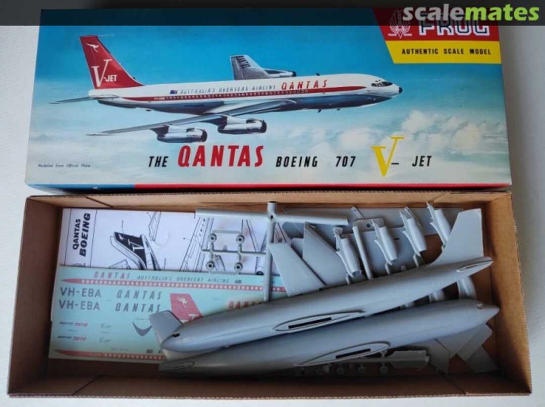Contents The QANTAS Boeing 707 368P In Scale