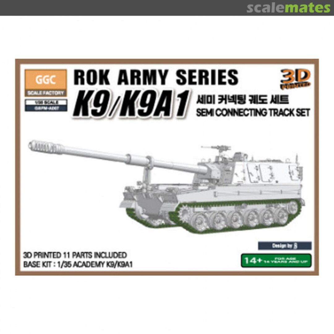 Boxart K9/K9A1 Semi Connecting Track Set GSFM-A007 GGC Scale Factory Boxart K9/K9A1 Semi Connecting Track Set GSFM-A007 GGC Scale Factory