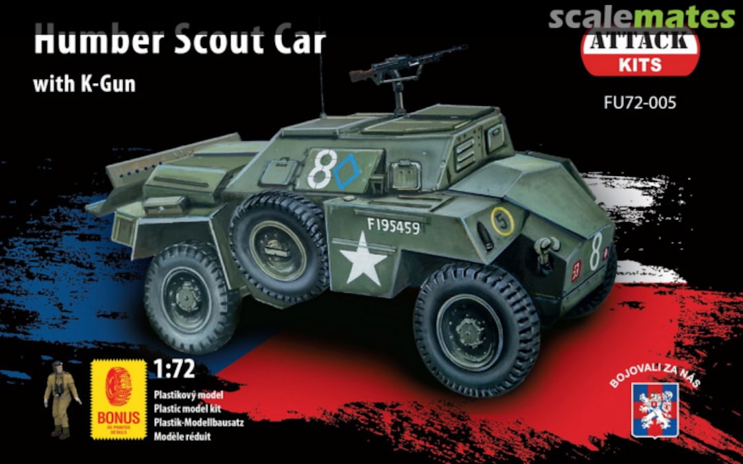 Boxart Humber Scout Car FU72-005 Attack Hobby Kits