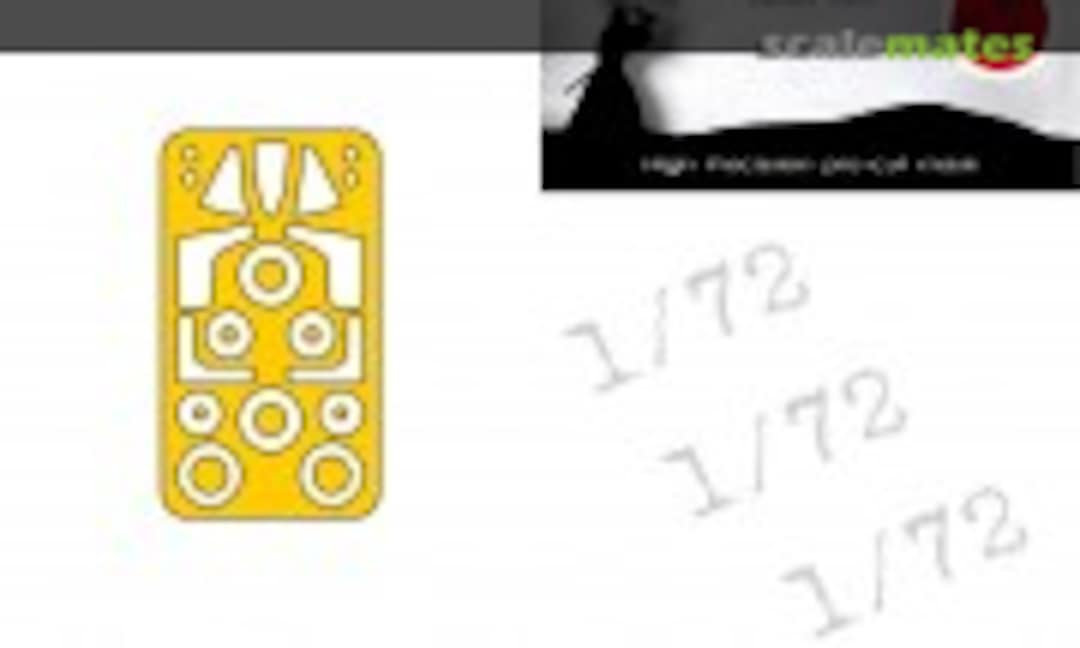 1:72 Lockheed U-2 A Dragon Lady - Canopy Mask (DEAD Design Models NM72251) NM72251